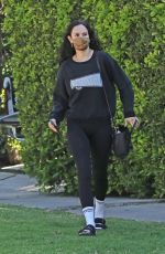 RUMER WILLIS Leaves a Private Gym in Los Angeles 03/29/2021