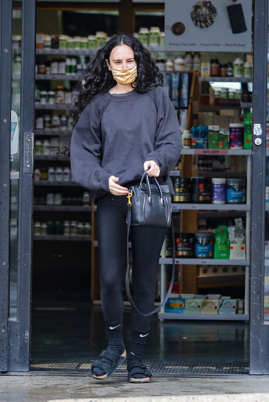 RUMER WILLIS Out Shopping in West Hollywood 03/15/2021