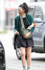 RUMER WILLIS Out with Her Dog in Los Angeles 03/07/2021