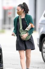 RUMER WILLIS Out with Her Dog in Los Angeles 03/07/2021
