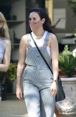 RUMER WILLIS Shopping at a Plant Nursery in Los Angeles 03/27/2021