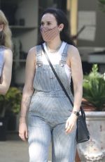 RUMER WILLIS Shopping at a Plant Nursery in Los Angeles 03/27/2021