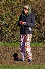 SADIE FROST Out wit Her in London 03/24/2021
