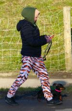 SADIE FROST Out wit Her in London 03/24/2021