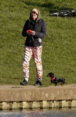 SADIE FROST Out wit Her in London 03/24/2021