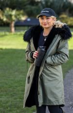 SAFFRON BARKER Out and About in Brighton 03/08/2021