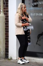 SAFFRON LEMPRIERE on the Set of The Only Way is Essex 03/03/2021