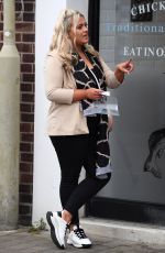 SAFFRON LEMPRIERE on the Set of The Only Way is Essex 03/03/2021