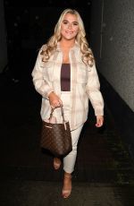 SAFFRON LEMPRIERE on the Set of The Only Way is Essex 03/20/2021
