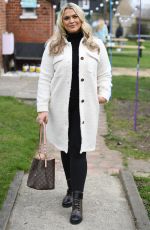SAFFRON LEMPRIERE on the Set of The Only Way is Essex 03/23/2021
