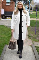 SAFFRON LEMPRIERE on the Set of The Only Way is Essex 03/23/2021