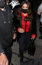 SALMA HAYEK Leaves Craig