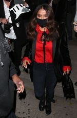 SALMA HAYEK Leaves Craig