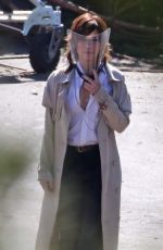 SANDRA BULLOCK on the Set of Bullet Train in Los Angeles 03/04/2021