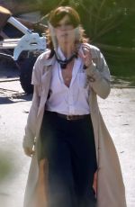 SANDRA BULLOCK on the Set of Bullet Train in Los Angeles 03/04/2021