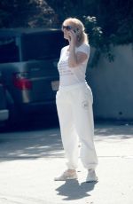 SANDRA LEE Out and About in Los Angeles 03/02/2021