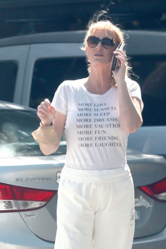 SANDRA LEE Out and About in Los Angeles 03/02/2021