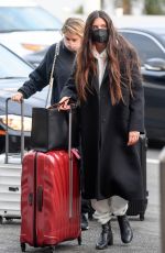 SARA SAMPAIO Arrives at LAX Airport in Los Angeles 03/18/2021