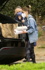 SARAH MICHELLE GELLAR Out with Her Mom in Los Angeles 03/07/2021