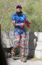 SARAH SILVERMAN and Rory Albanese Out Hiking in Los Feliz 03/30/2021