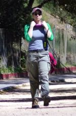 SARAH SILVERMAN Out with Her Dog in Los Feliz 03/22/2021