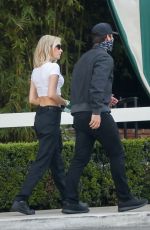 SARAH SNYDER Arrives at San Vicente Bungalows in West Hollywood 03/16/2021
