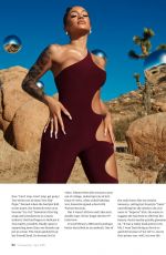 SAWEETIE in Cosmopolitan Magazine, April 2021