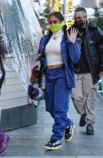 SAWEETIE Out for Dinner at Avra in Beverly Hills 03/10/2021