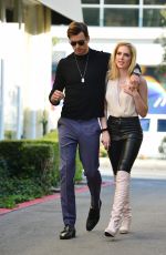 SAXON SHARBINO Out for Lunch in Los Angeles 03/10/2021