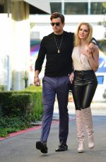 SAXON SHARBINO Out for Lunch in Los Angeles 03/10/2021