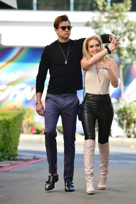 SAXON SHARBINO Out for Lunch in Los Angeles 03/10/2021