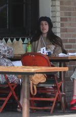 SCOUT and TALLULAH WILLIS Out for Lunch at Little Dom