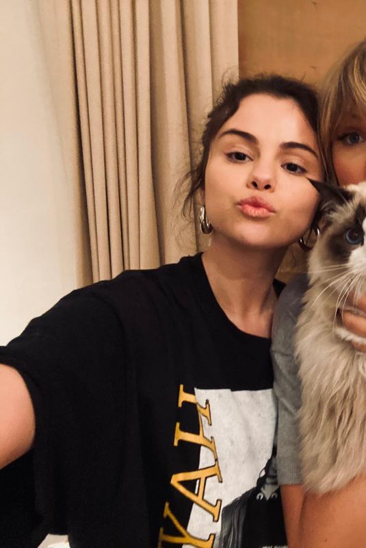 SELENA GOMEZ and TAYLOR SWIFT - Instagram Photos 03/23/2021