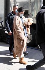SELENA GOMEZ Arrives on the Set of Only Murders in the Building in New York 03/10/2021