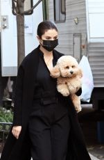 SELENA GOMEZ on the Set of Murders in the Building in New York 03/10/2021