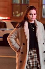 SELENA GOMEZ on the Set of Only Murders In The Building 03/30/2021