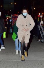 SELENA GOMEZ on the Set of Only Murders In The Building 03/30/2021