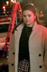 SELENA GOMEZ on the Set of Only Murders In The Building 03/30/2021