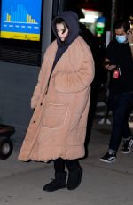 SELENA GOMEZ Out and About in New York 03/11/2021