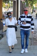 SELMA BLAIR and David Lyons Out in West Hollywood 03/05/2021
