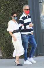 SELMA BLAIR and David Lyons Out in West Hollywood 03/05/2021