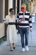 SELMA BLAIR and David Lyons Out in West Hollywood 03/05/2021