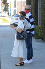 SELMA BLAIR and David Lyons Out in West Hollywood 03/05/2021