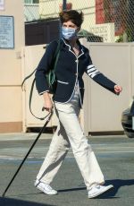 SELMA BLAIR at a Gas Station in Los Angeles 03/09/2021