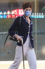 SELMA BLAIR at a Gas Station in Los Angeles 03/09/2021