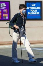 SELMA BLAIR at a Gas Station in Los Angeles 03/09/2021