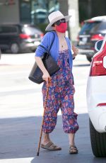 SELMA BLAIR at a Gas Station in Studio City 03/26/2021