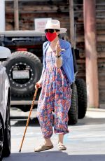 SELMA BLAIR at a Gas Station in Studio City 03/26/2021