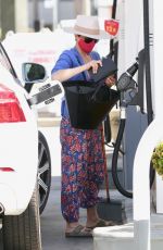 SELMA BLAIR at a Gas Station in Studio City 03/26/2021