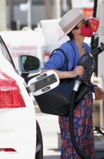 SELMA BLAIR at a Gas Station in Studio City 03/26/2021